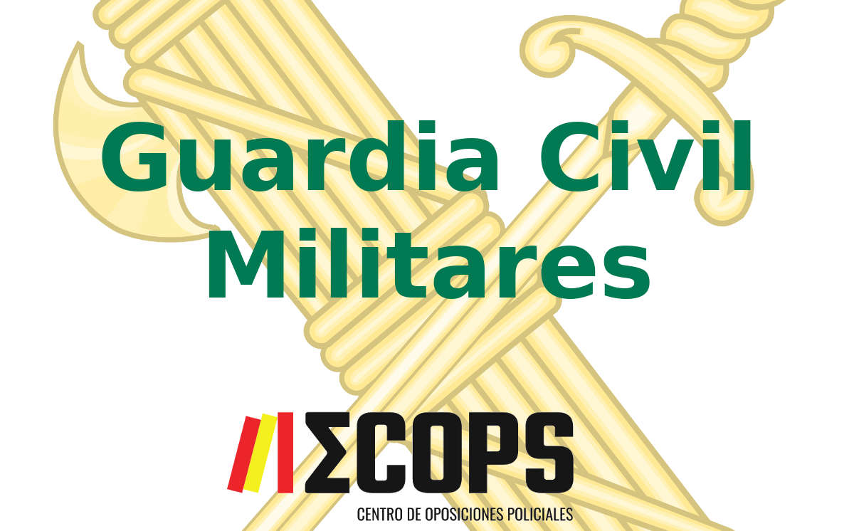 Mensualidad del Curso de la Guardia Civil para Militares